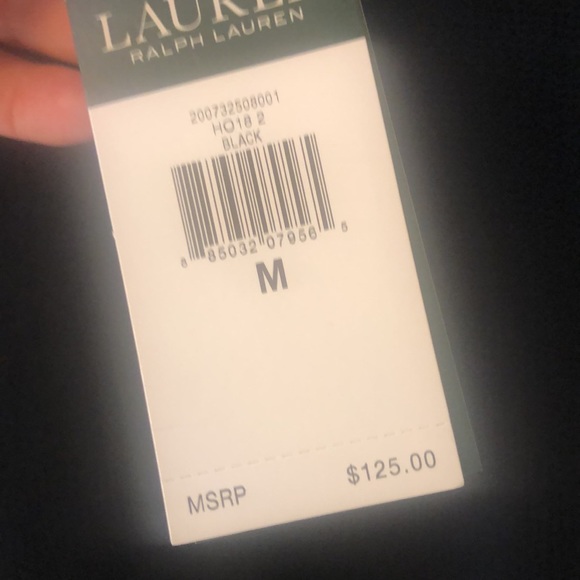 Ralph Lauren black sweater size M, new with tags. - Picture 4 of 5